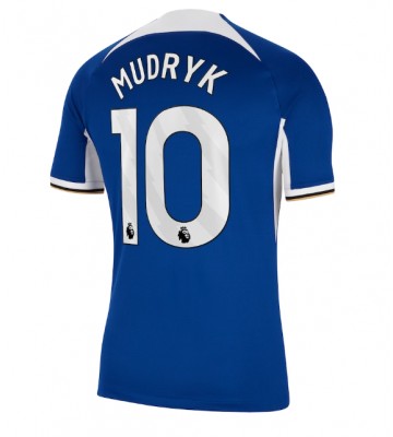 Chelsea Mykhailo Mudryk #10 Koszulka Podstawowych 2023-24 Krótki Rękaw